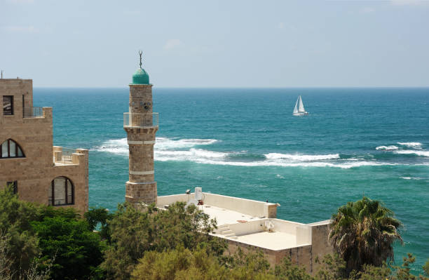 istock Mediterranean coast near the old Jaffa 1412045164