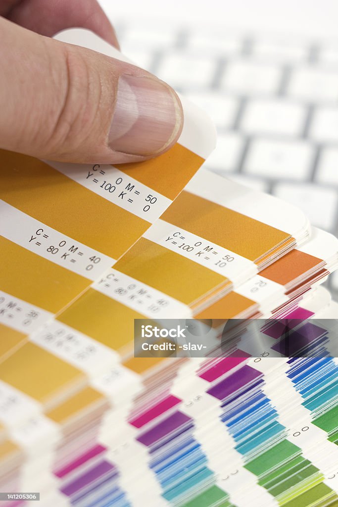 Farbe, die - Lizenzfrei Grafiker Stock-Foto