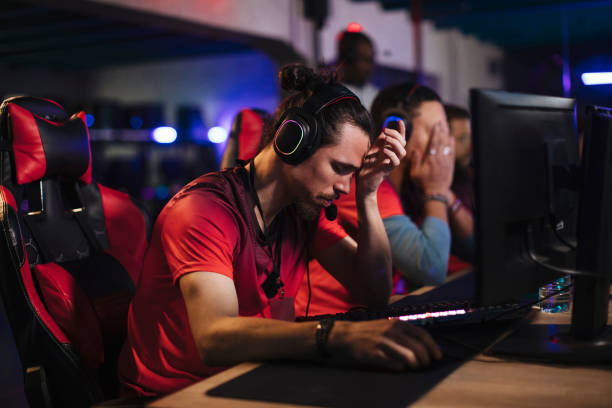 istock Frustration of a pro gamer 1412059606