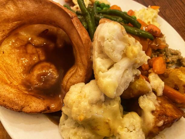 istock British roast Sunday dinner from a carvery restaurant 1412064135