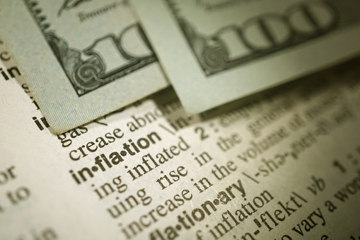 shot of inflation concept