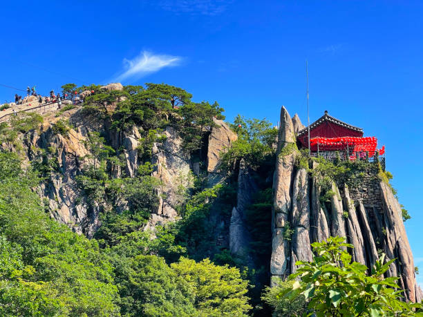 istock Buddhist Temple on the Top 1412085837