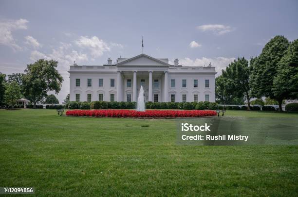 White House Stock Photo - Download Image Now - White House - Washington DC, Building Exterior, Outdoors
