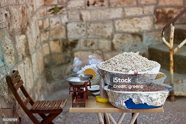 Nuts Vendor Stock Photo - Download Image Now - Basket, Cultures, Dried Food