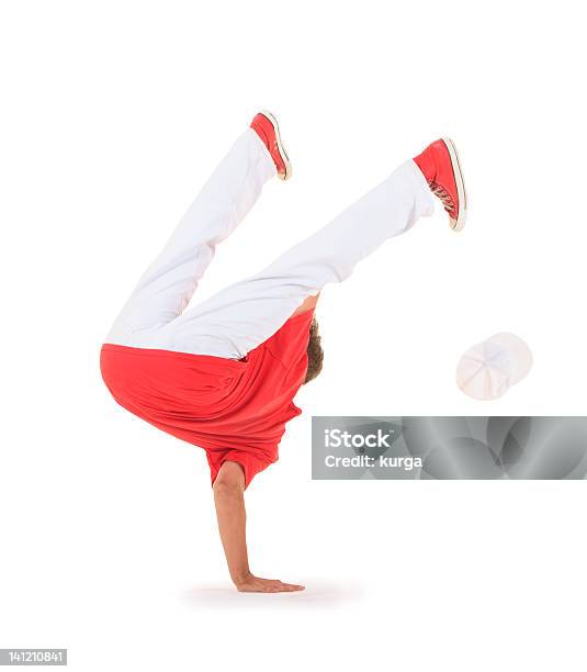 Teenager Tanzen Breakdance In Aktion Stockfoto und mehr Bilder von Aerobic - Aerobic, Akrobat, Aktivitäten und Sport