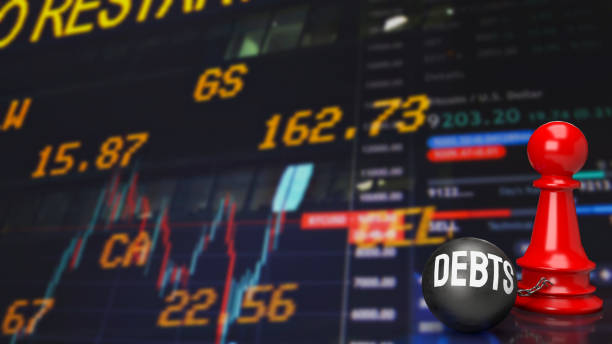 istock debts and red chess for business concept 3d rendering 1412131773
