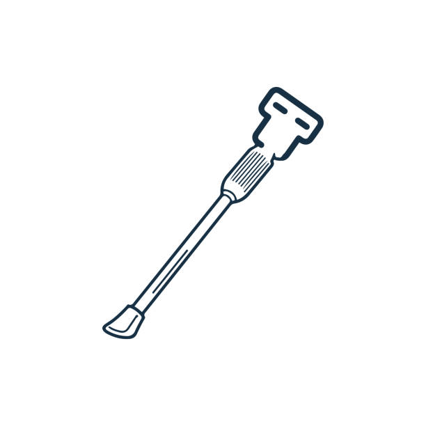 Bicycle device kickstand or position icon Beautiful, meticulously designed Bicycle device kickstand or position icon. Perfect for use in any type of design projects. kickstand stock illustrations