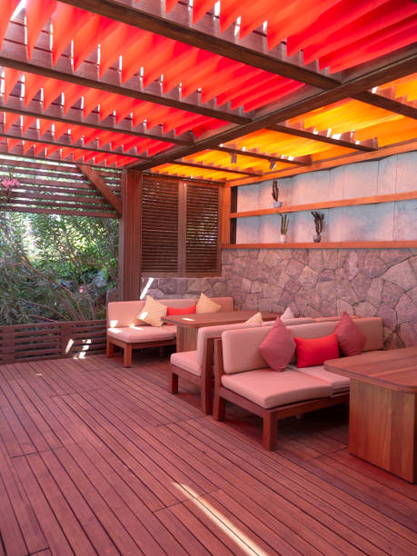 istock Outdoor relax in luxurious style 1412147947
