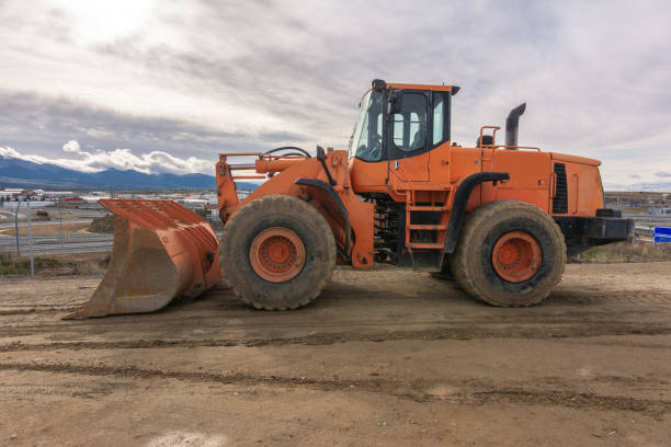 istock Heavy machinery for the construction 1412150182