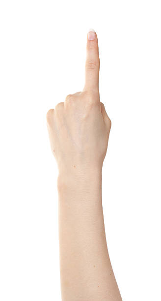 istock Woman hand number one 141215149