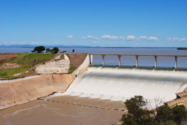 istock Water over the spillway 1412157523