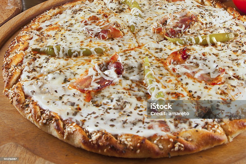 Köstliche Pizza - Lizenzfrei Altertümlich Stock-Foto