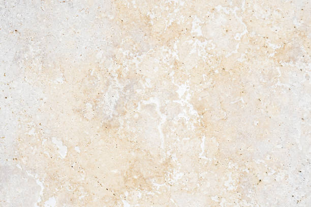istock Yellow and white stone table organic texture background, bright pattern, concret cement smooth surface floor 1412164475