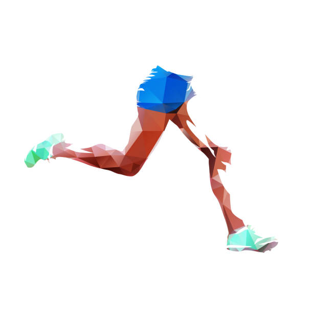 Running Foot Vector 10+ Women Running Feet Close Up Illustrations, Royalty-Free Vector ...