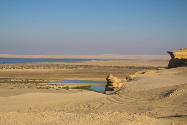 istock Magic lake - Fayoum Desert - Egypt 1412172417
