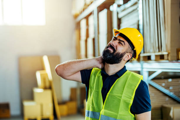 istock Tension straight to the neck 1412175634