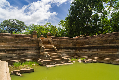 Kuttam pokuna - The Twin Pond, Anuradhapura, Sri Lanka