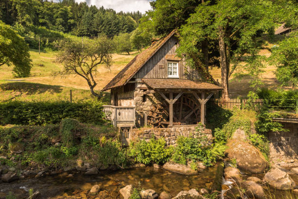 istock Old water mill in the Black Forest 1412179083