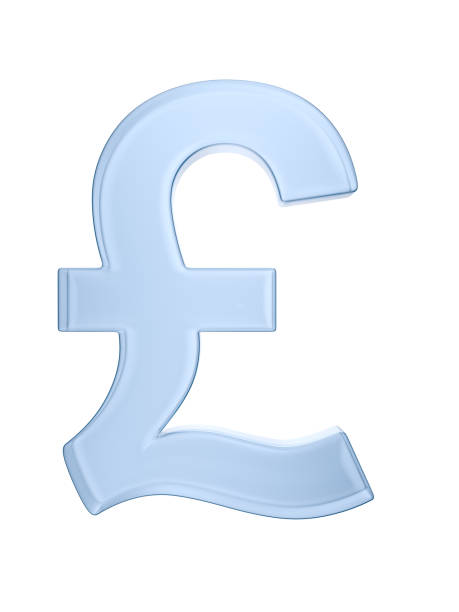 istock symbol British pound on white background. Isolated 3D illustration 1412179847