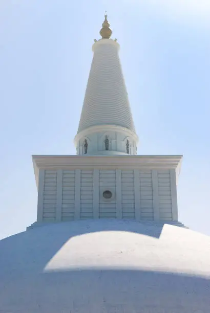 Photo of Ruwanwelisaya maha stupa, buddhist monument, Anuradhapura, Sri Lanka