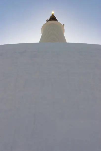 Photo of Ruwanwelisaya maha stupa, buddhist monument, Anuradhapura, Sri Lanka