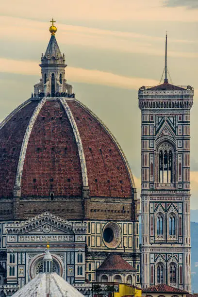 Photo of Detail of the famous Duomo - Santa Maria del Fiore in Florence.