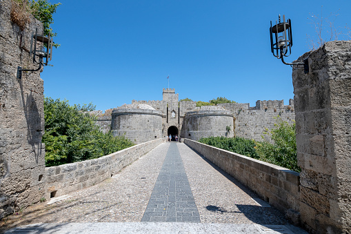 D'amboise gate in the city of Rhodes