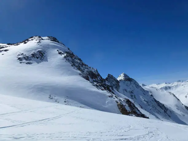 Wilder Pfaff mountain, ski tour, Tyrol, Austria