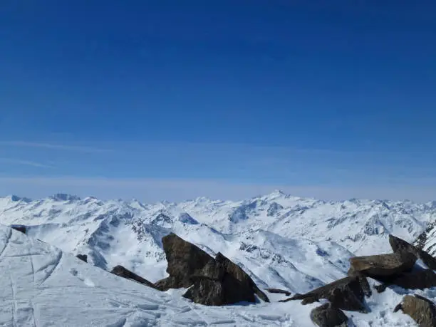 Wilder Pfaff mountain, ski tour, Tyrol, Austria
