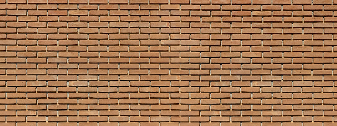 panoramic view of clay bricks