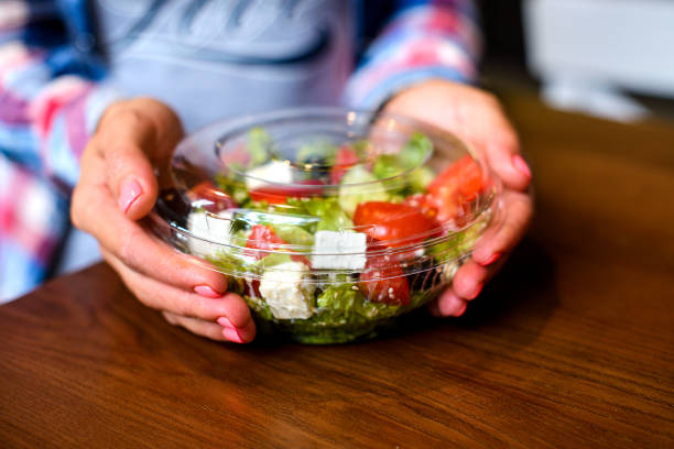 salad with feta