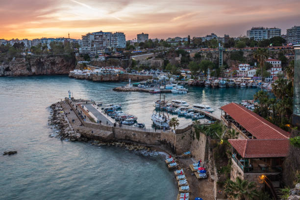 istock Main tourist attractions of Antalya 1412224797