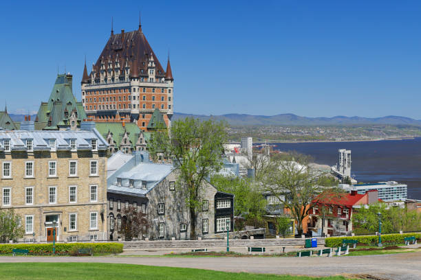 istock Old Quebec City Skyline - Quebec -  Canada 1412225643