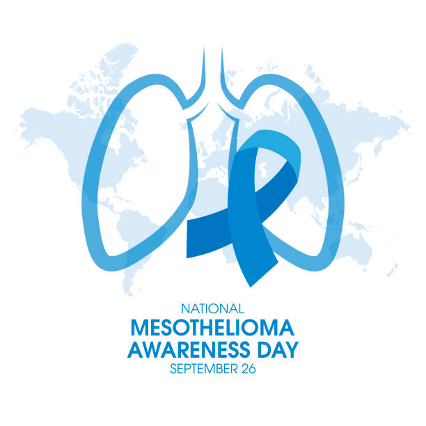 Lung Cancer Awareness Ribbon Illustrations, Royalty-Free Vector Graphics &  Clip Art - iStock
