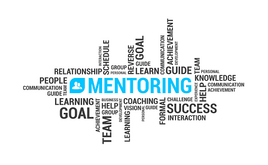 Mentoring Word Cloud Banner