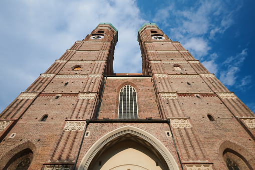 Frauenkirche in the city centre of Munich in Munich, Bavaria, Germany