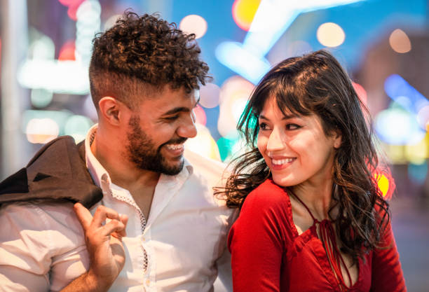 istock Couple on a date night out 1412250457