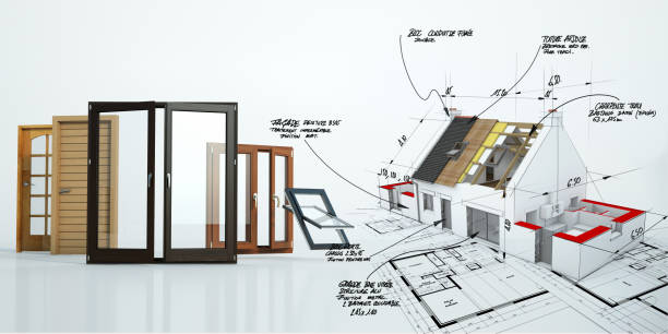 istock House construction, door and window catalogue 1412253952