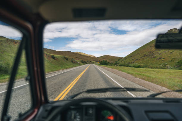 Straight road ahead