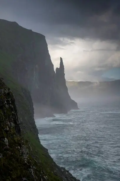 The Witcher Finger in Vagar at Faroe Island
