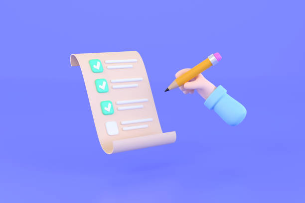 istock check list with businessman hands holding pencil, clipboard, check mark isolated 1412265637