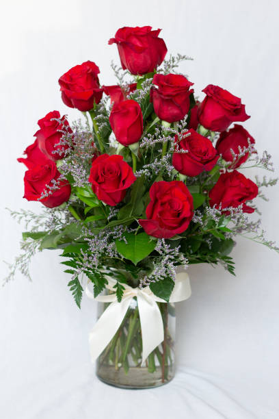 18 Red Rose vase arrangement