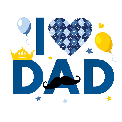 Father s Day Sale poster or banner template.