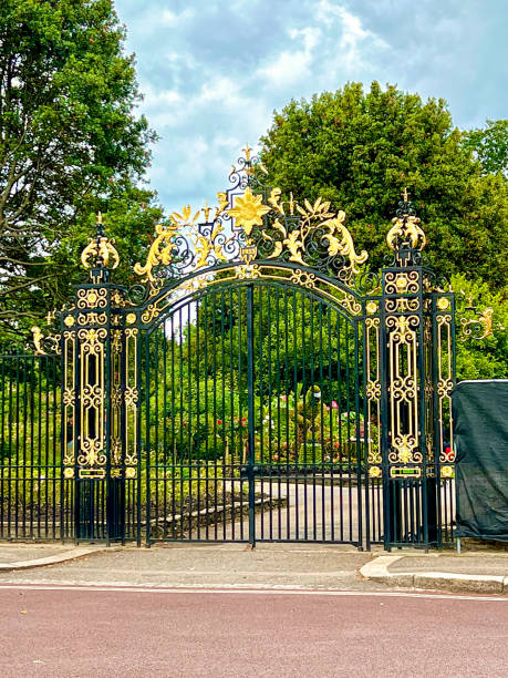 istock Ornate gate in Regents Park 1412294025