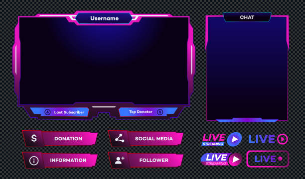 220+ Twitch Panel Stock Illustrations, Royalty-Free Vector Graphics ...
