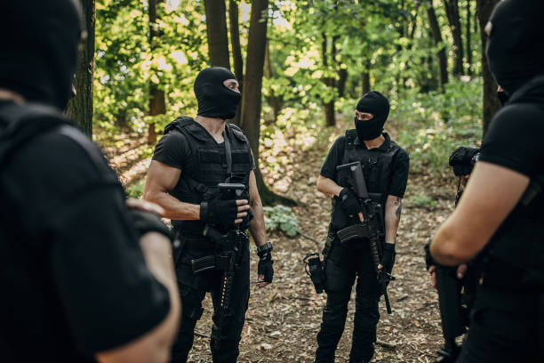 Special forces in the woods