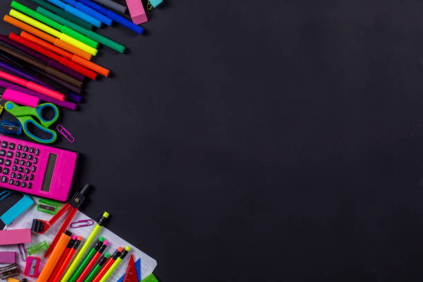 istock School Supplies Background. 1412301660