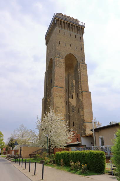 istock Water tower Finow (formerly Hindenburgturm), Eberswalde, Brandenburg. Germany 1412304249