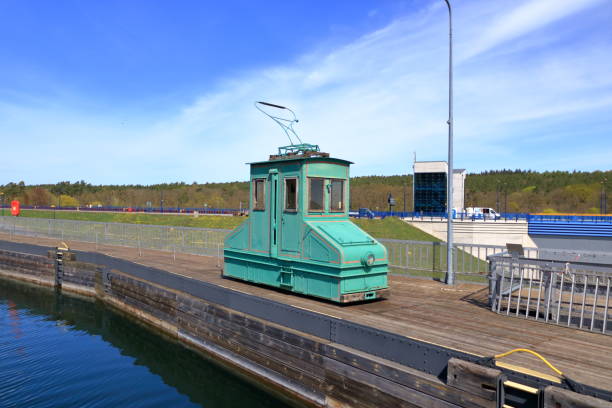 istock view of the old Niederfinow ship lift, Oder Havel Canal, Brandenburg, Germany 1412304877