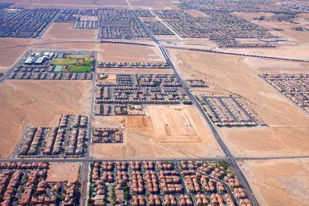 istock Aerial view on landscape 1412305671